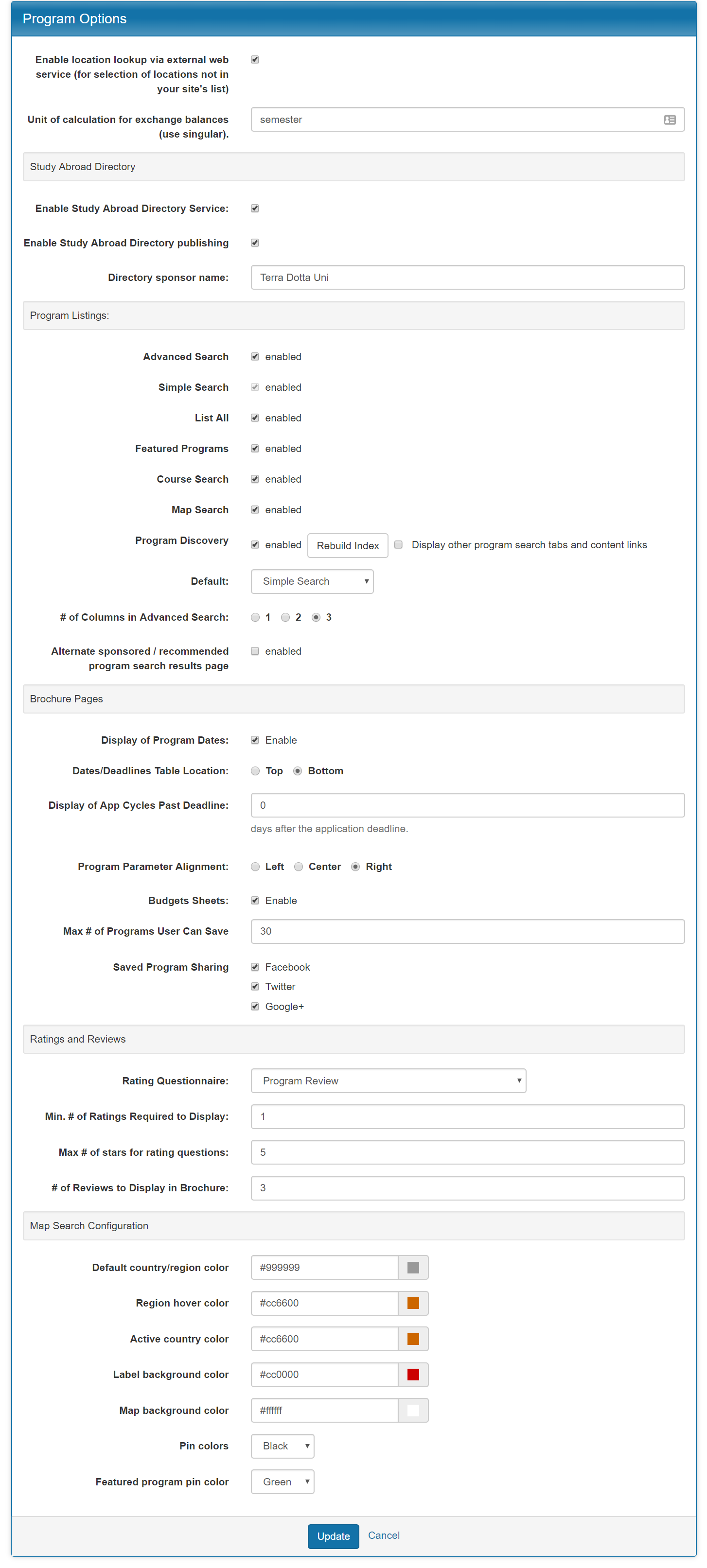 Appointment System – Terra Dotta