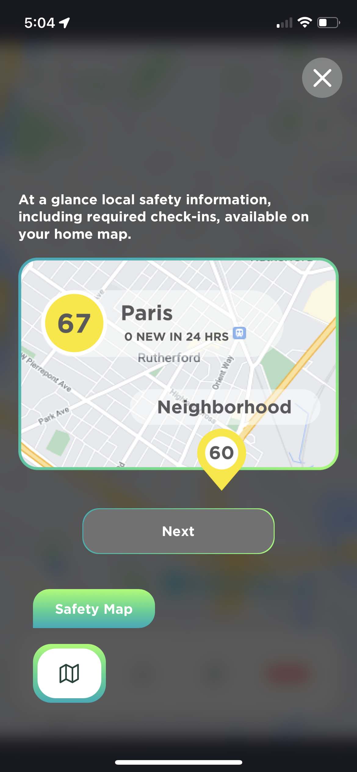  A Quickstart pop up launches to give a tour